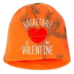 Basketball is My Valentine Kati - Camo Knit Beanie