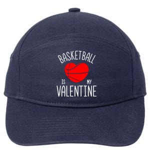 Basketball is My Valentine 7-Panel Snapback Hat