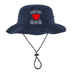 Basketball is My Valentine Legacy Cool Fit Booney Bucket Hat