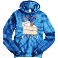 Baking Is My Therapy Baking Baker Gift Tie Dye Hoodie