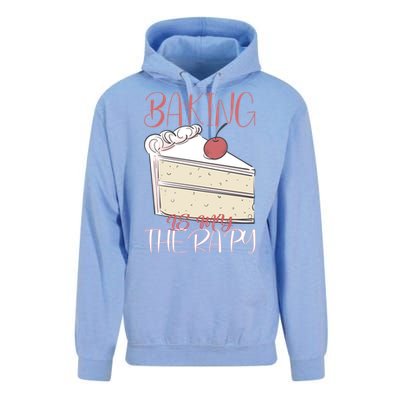 Baking Is My Therapy Baking Baker Gift Unisex Surf Hoodie