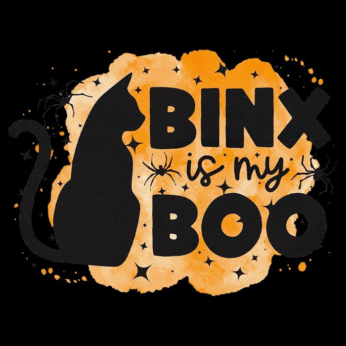 Binx Is My Boo Halloween Cat Scary Holiday Horror Night Cooling Performance Crew T-Shirt