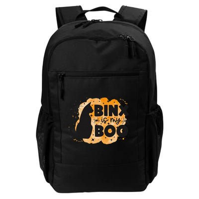 Binx Is My Boo Halloween Cat Scary Holiday Horror Night Backpack