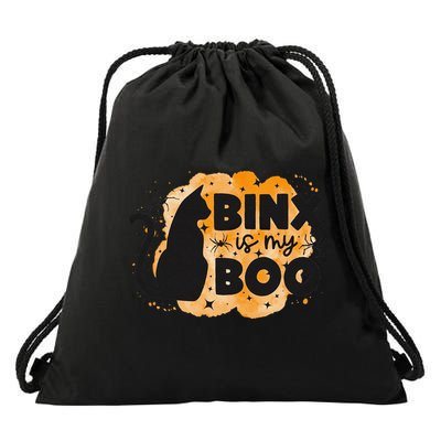 Binx Is My Boo Halloween Cat Scary Holiday Horror Night Drawstring Bag
