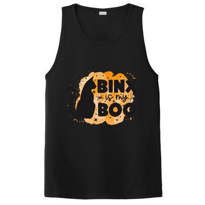 Binx Is My Boo Halloween Cat Scary Holiday Horror Night PosiCharge Competitor Tank
