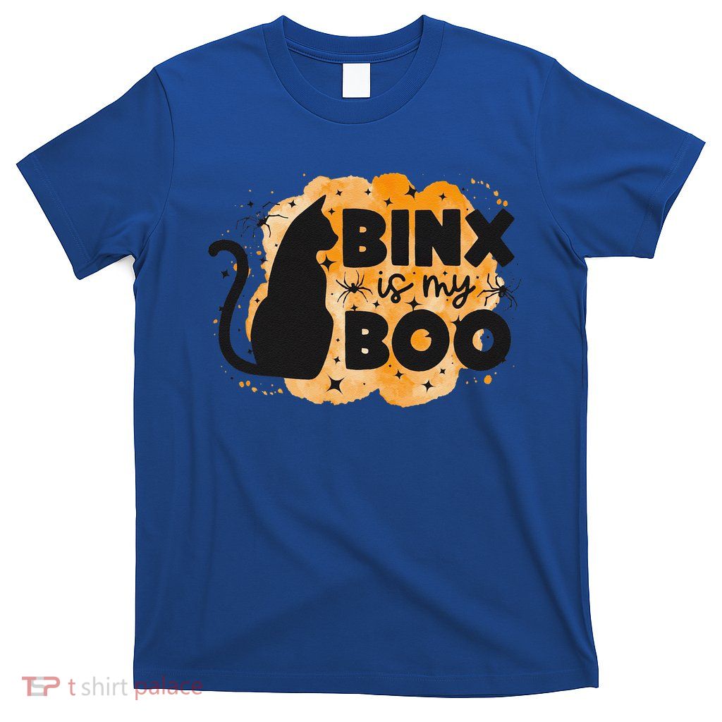 Binx Is My Boo Halloween Cat Scary Holiday Horror Night T-Shirt