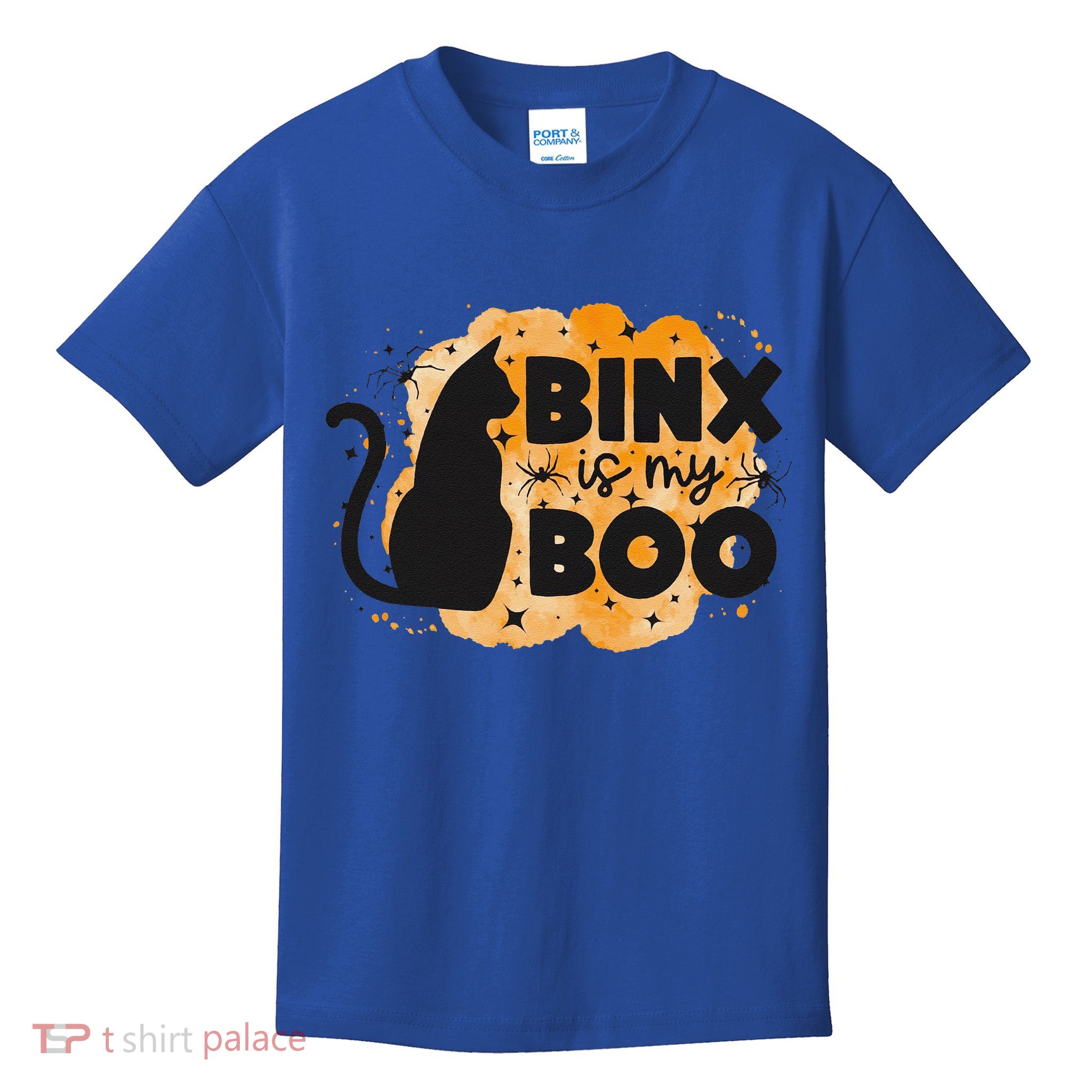 Binx Is My Boo Halloween Cat Scary Holiday Horror Night Kids T-Shirt