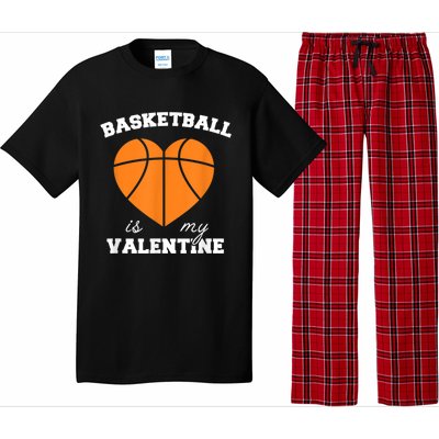 Basketball Is My Valentine Pajama Set