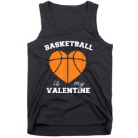 Basketball Is My Valentine Tank Top