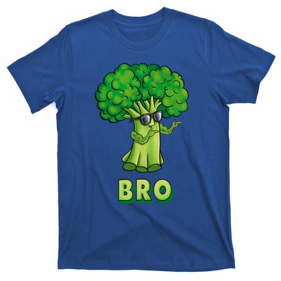 Broccoli Is My Bro Fitness Veggie Power Vegan Bro Gift T-Shirt