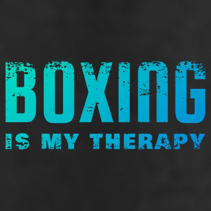 Boxing Is My Therapy Boxer Cool Gift Beanie