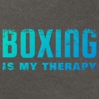 Boxing Is My Therapy Boxer Cool Gift Cotton Canvas Backpack