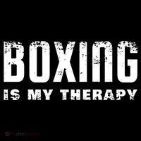 Boxing Is My Therapy Boxer Gift Tank Top