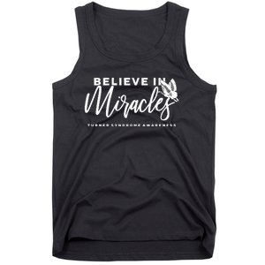 Believe In Miracles Turner Syndrome Awarenss Tank Top