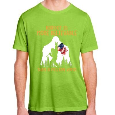 Bigfoot Is More Believable Than 81 Million Votes Vintage Adult ChromaSoft Performance T-Shirt