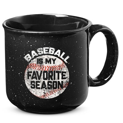 Baseball Is My Favorite Season 15oz Campfire Ceramic Mug