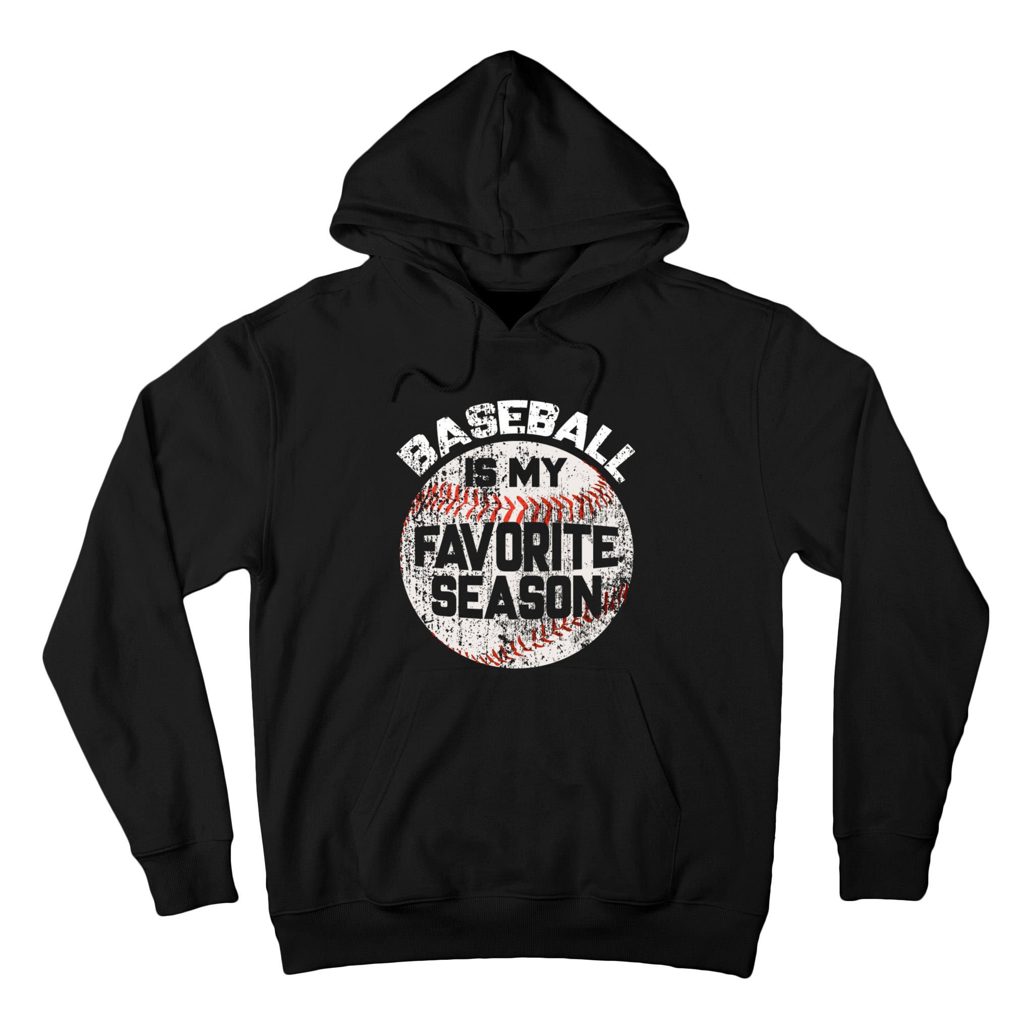Baseball Is My Favorite Season Tall Hoodie
