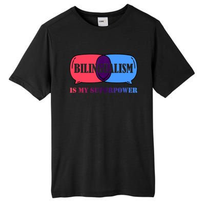 Bilingualism Is My Superpower Tank Top Tall Fusion ChromaSoft Performance T-Shirt