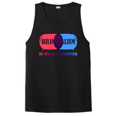 Bilingualism Is My Superpower Tank Top PosiCharge Competitor Tank