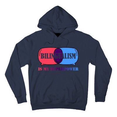 Bilingualism Is My Superpower Tank Top Hoodie