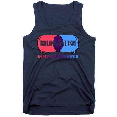 Bilingualism Is My Superpower Tank Top Tank Top