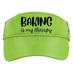 Baking Is My Therapy Funny Gift Adult Drive Performance Visor