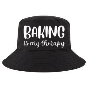 Baking Is My Therapy Funny Gift Cool Comfort Performance Bucket Hat