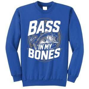 Bass In My Bones Bass Fishing Gift Sweatshirt