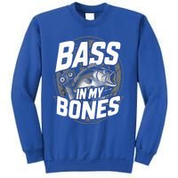 Bass In My Bones Bass Fishing Gift Sweatshirt