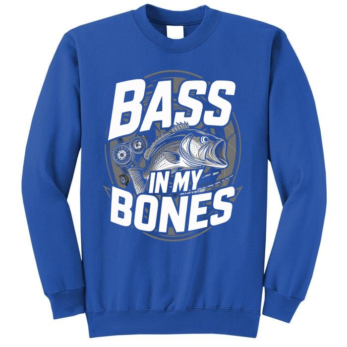 Bass In My Bones Bass Fishing Gift Sweatshirt