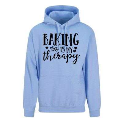 Baking Is My Therapy Gift For Baker Lover Mom Mother Gift Unisex Surf Hoodie