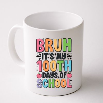 Bruh ItS My 100th Days Of School Celebration Mug