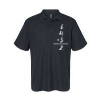 Baseball Inspired Math 6 4 3 2 Double Play Softball Game Tee Softstyle Adult Sport Polo