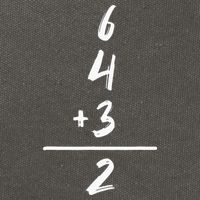 Baseball Inspired Math 6 4 3 2 Double Play Softball Game Tee Cotton Canvas Backpack