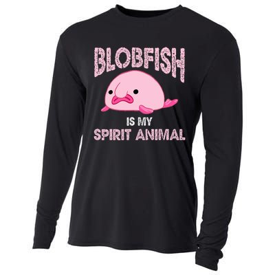 Blobfish Is My Spirit Animal Cooling Performance Long Sleeve Crew