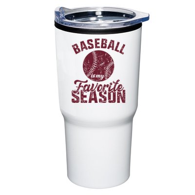 Baseball Is My Favorite Season Vintage Tumbler