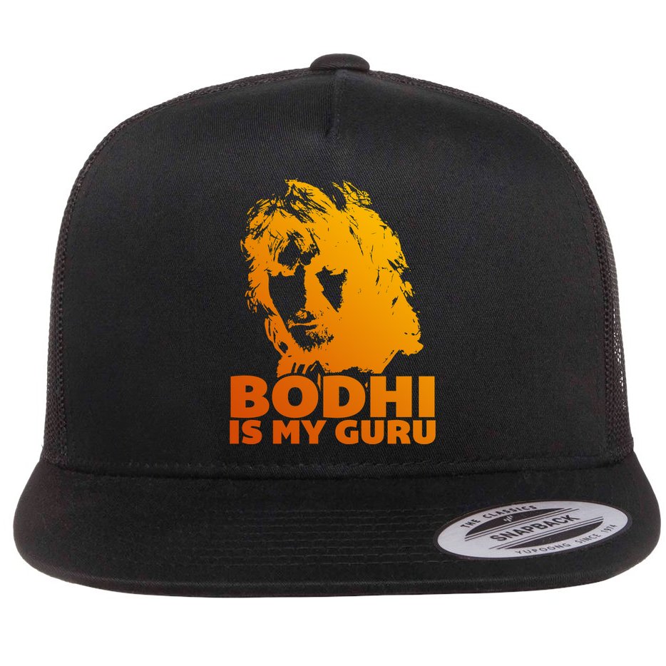 Bodhi Is My Guru Flat Bill Trucker Hat