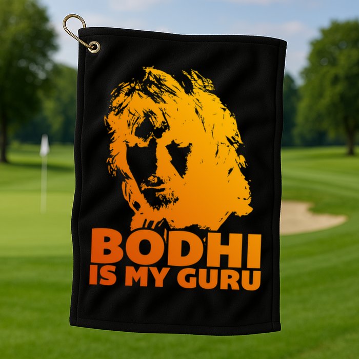Bodhi Is My Guru Golf Towel