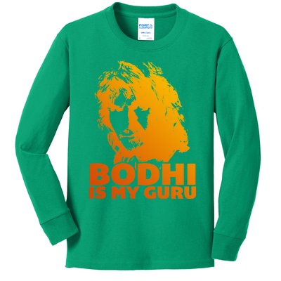 Bodhi Is My Guru Kids Long Sleeve Shirt