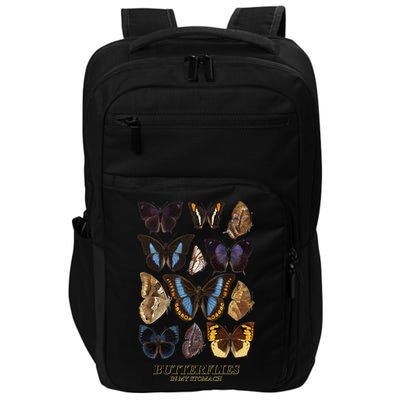 Butterflies In My Stomach Butterfly Retro Vintage Impact Tech Backpack
