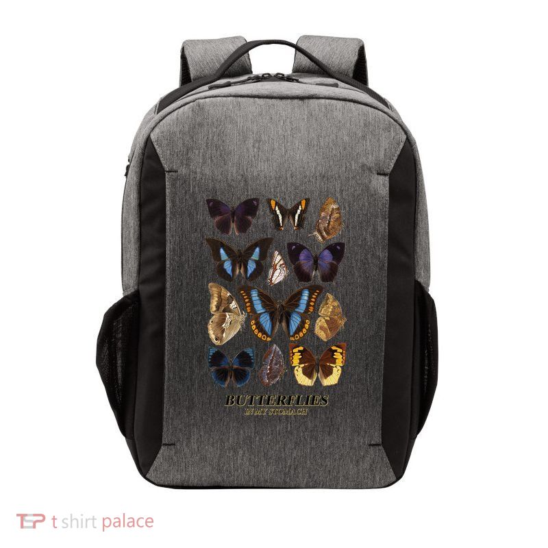 Butterflies In My Stomach Butterfly Retro Vintage Vector Backpack