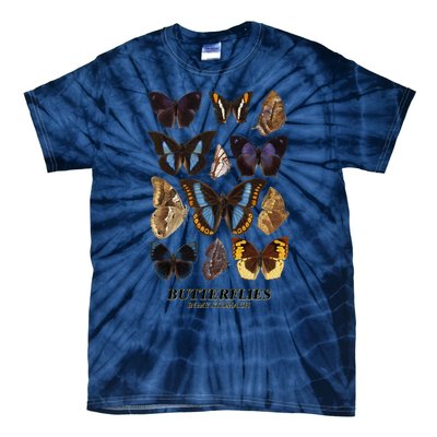 Butterflies In My Stomach Butterfly Retro Vintage Tie-Dye T-Shirt