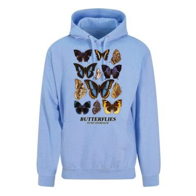 Butterflies In My Stomach Butterfly Retro Vintage Unisex Surf Hoodie