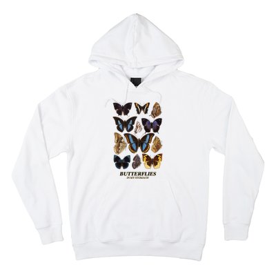 Butterflies In My Stomach Butterfly Retro Vintage Hoodie