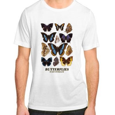 Butterflies In My Stomach Butterfly Retro Vintage Adult ChromaSoft Performance T-Shirt