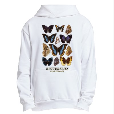 Butterflies In My Stomach Butterfly Retro Vintage Urban Pullover Hoodie