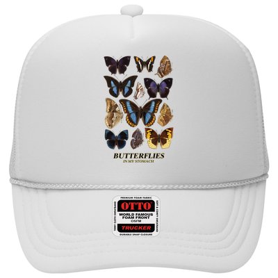 Butterflies In My Stomach Butterfly Retro Vintage Trucker Hat