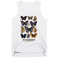 Butterflies In My Stomach Butterfly Retro Vintage Tank Top