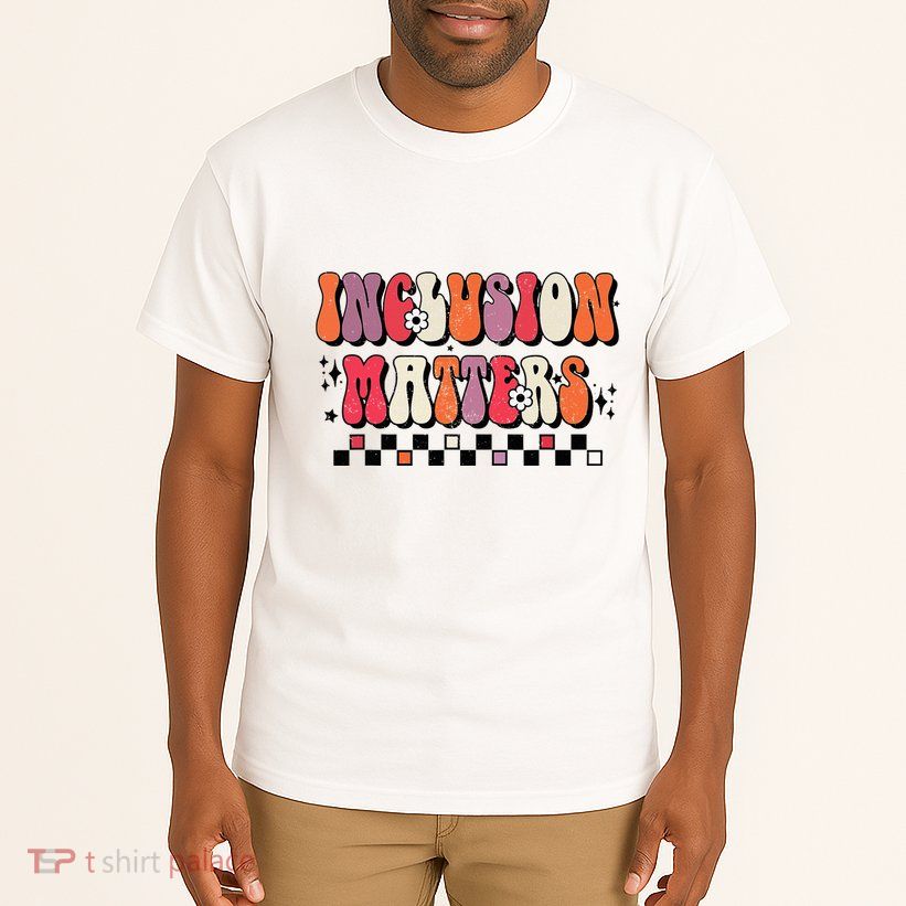 Boho Inclusion Matters Special Education Sped Teacher Tall T-Shirt