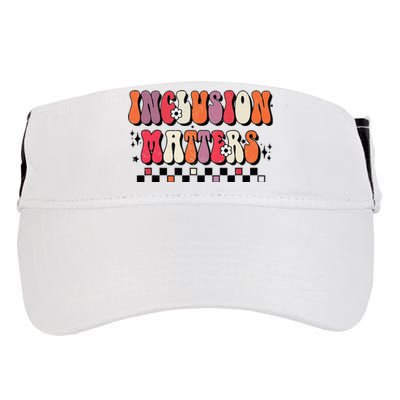 Boho Inclusion Matters Special Education Sped Teacher Adult Drive Performance Visor